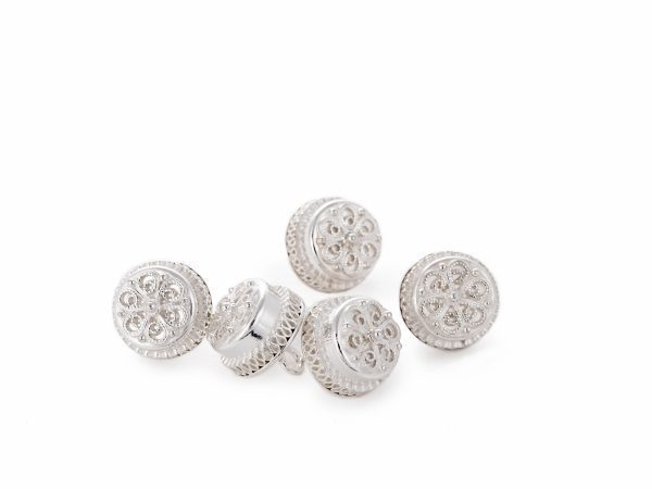 Hollandsknapp Vest-Agder- og Setesdalsbunad, RysstadSylv, Setesdal