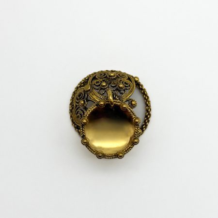 Maler med lauv til Telemarksbunad - RysstadSylv